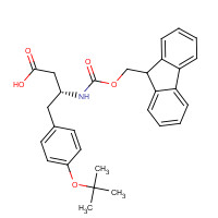 1233495-02-7 Fmoc-?-D-Homotyr(OtBu)-OH chemical structure