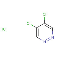 1245644-88-5 4,5-dichloropyridazine hydrochloride chemical structure