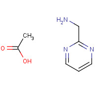 1246834-64-9 PYRIMIDIN-2-YLMETHANAMINE ACETATE chemical structure