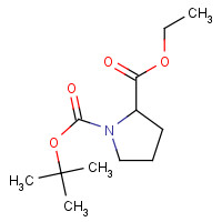 125347-83-3 Boc-DL-Proline ethyl ester chemical structure