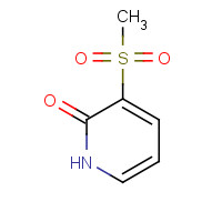 1254730-41-0 3-methylsulfonyl-2-pyridone chemical structure