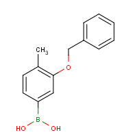 1256355-31-3 3-(BENZYLOXY)-4-METHYLPHENYLBORONIC ACID chemical structure