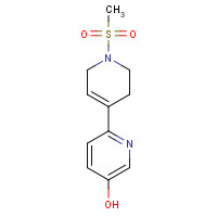 1262399-86-9 1'-methanesulfonyl-1',2',3',6'-tetrahydro-[2,4']bipyridinyl-5-ol chemical structure
