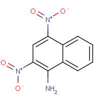 13029-24-8 1-Naphthalenamine, 2,4-dinitro- chemical structure