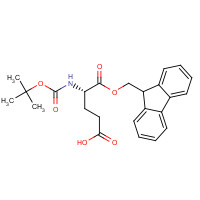 133906-29-3 Boc-L-glutamic acid alpha-9-fluorenylmethyl ester chemical structure