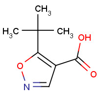 134541-06-3 5-tert-butylisoxazole-4-carboxylic acid chemical structure