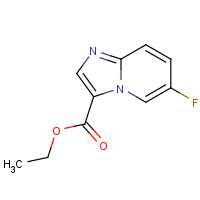1359655-87-0 Ethyl 6-fluoroimidazo[1,2-a]pyridine-3-carboxylate chemical structure