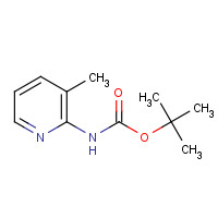 138343-75-6 2-(Boc-amino)-3-methylpyridine chemical structure