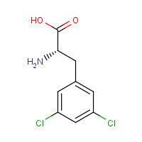 13990-04-0 (S)-2-Amino-3-(3,5-dichlorophenyl)propanoic acid chemical structure