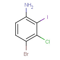 1426566-90-6 4-bromo-3-chloro-2-iodoaniline chemical structure