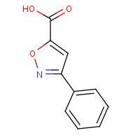 14442-12-7 3-phenylisoxazole-5-carboxylic acid chemical structure