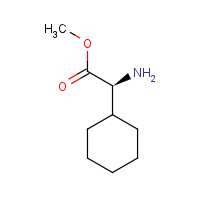 145618-11-7 Methyl (2S)-amino(cyclohexyl)acetate hydrochloride chemical structure