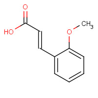 6099-03-2 2-Methoxycinnamic acid chemical structure