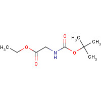 14719-37-0 Ethyl 2-(tert-butoxycarbonylamino)acetate; Ethyl 2-((tert-butoxycarbonyl)amino)acetate chemical structure