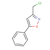 14731-10-3 3-(chloromethyl)-5-phenylisoxazole chemical structure