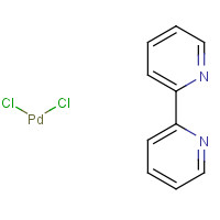14871-92-2 DICHLORO(2,2'-BIPYRIDINE)PALLADIUM chemical structure