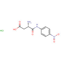 154564-03-1 (S)-3-Amino-4-((4-nitrophenyl)amino)-4-oxobutanoic acid hydrochloride chemical structure