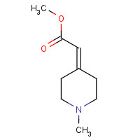 154594-25-9 methyl 2-(1-methylpiperidin-4-ylidene)acetate chemical structure