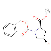 155075-23-3 (2R,4R)-1-Benzyl 2-methyl 4-hydroxypyrrolidine-1,2-dicarboxylate chemical structure