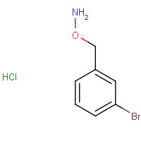 159023-41-3 O-(3-Bromobenzyl)hydroxylamine hydrochloride chemical structure