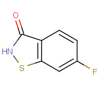 159803-11-9 6-Fluoro-1,2-benzoisothiazol-3(2H)-one chemical structure