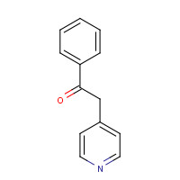 1620-55-9 1-Phenyl-2-(pyridin-4-yl)ethanone chemical structure