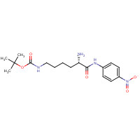 172422-76-3 H-L-Lys(Boc)-pNA chemical structure