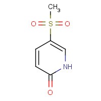 18085-51-3 5-methylsulfonyl-2-pyridone chemical structure