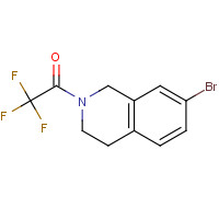 181514-35-2 1-(7-Bromo-3,4-dihydroisoquinolin-2(1H)-yl)-2,2,2-trifluoroethanone chemical structure