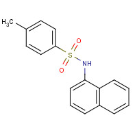 18271-17-5 4-Methyl-N-(1-naphthyl)benzenesulfonaMide chemical structure