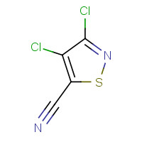 18480-52-9 C(#N)C1=C(C(=NS1)Cl)Cl chemical structure