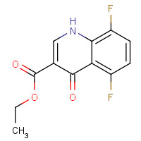 185011-67-0 Ethyl 5,8-difluoro-1,4-dihydro-4-oxoquinoline-3-carboxylate chemical structure