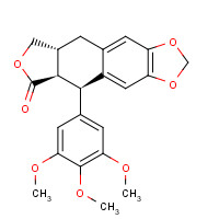 19186-35-7 Deoxypodophyllotoxin chemical structure