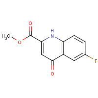 19271-19-3 methyl 6-fluoro-4-oxo-1,4-dihydroquinoline-2-carboxylate chemical structure