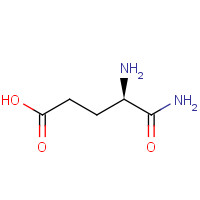 19522-40-8 (R)-4,5-Diamino-5-oxopentanoic acid chemical structure