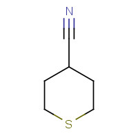 195503-40-3 Tetrahydrothiopyran-4-carbonitrile chemical structure