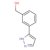 197093-23-5 (3-(1H-pyrazol-3-yl)phenyl)methanol chemical structure
