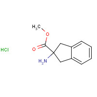 199330-64-8 Methyl 2-amino-2,3-dihydro-1H-indene-2-carboxylate hydrochloride chemical structure