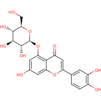 20344-46-1 Luteolin-5-O-b-D-glucopyranoside chemical structure