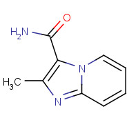 21801-89-8 2-methylimidazo[1,2-a]pyridine-3-carboxamide chemical structure