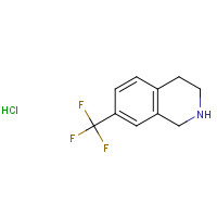 220247-87-0 7-(Trifluoromethyl)-1,2,3,4-tetrahydroisoquinoline hydrochloride chemical structure