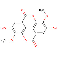2239-88-5 3,8-Di-O-methylellagic acid chemical structure