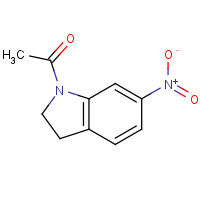 22949-08-2 1-(6-Nitroindolin-1-yl)ethanone chemical structure