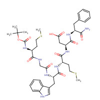23446-11-9 BOC-CHOLECYSTOKININOCTAPEPTIDE chemical structure