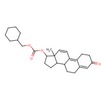 23454-33-3 cyclohexylmethyl 3-oxoestra-4,9,11-trien-17-yl carbonate chemical structure