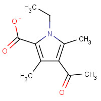 2386-25-7 Ethyl4-acetyl-3,5-diMethyl-1H-pyrrole-2-carboxylate chemical structure