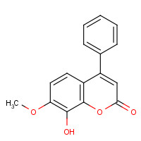 24258-36-4 7-Methoxy-8-hydroxy-4-phenylcouMarin chemical structure