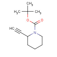 255864-58-5 1-Boc-2-Ethynylpiperidine chemical structure