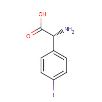 25673-26-1 (R)-2-Amino-2-(4-iodophenyl)acetic acid chemical structure