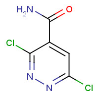 27427-66-3 3,6-dichloropyridazine-4-carboxamide chemical structure